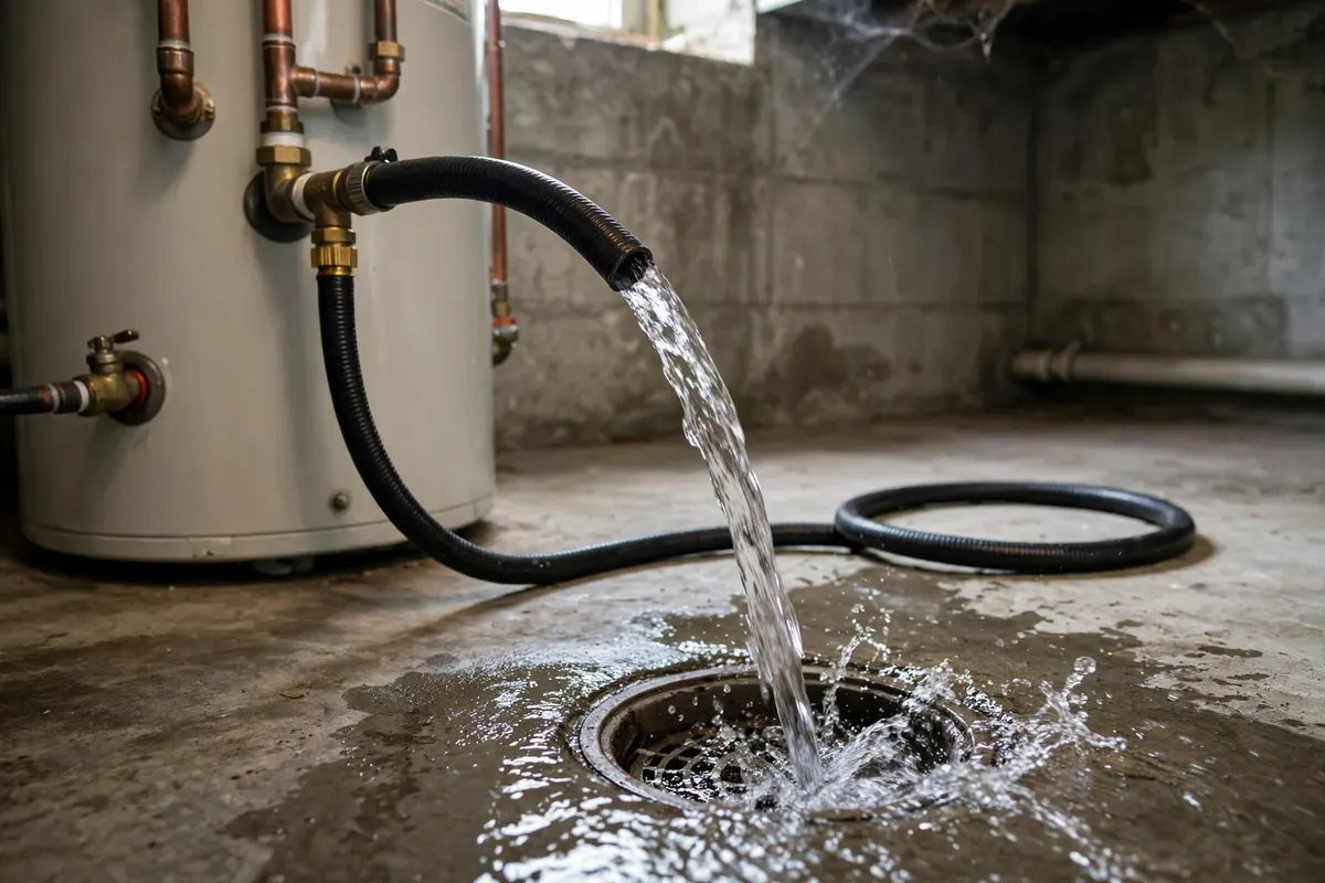 Line cleared, tank flushed clean