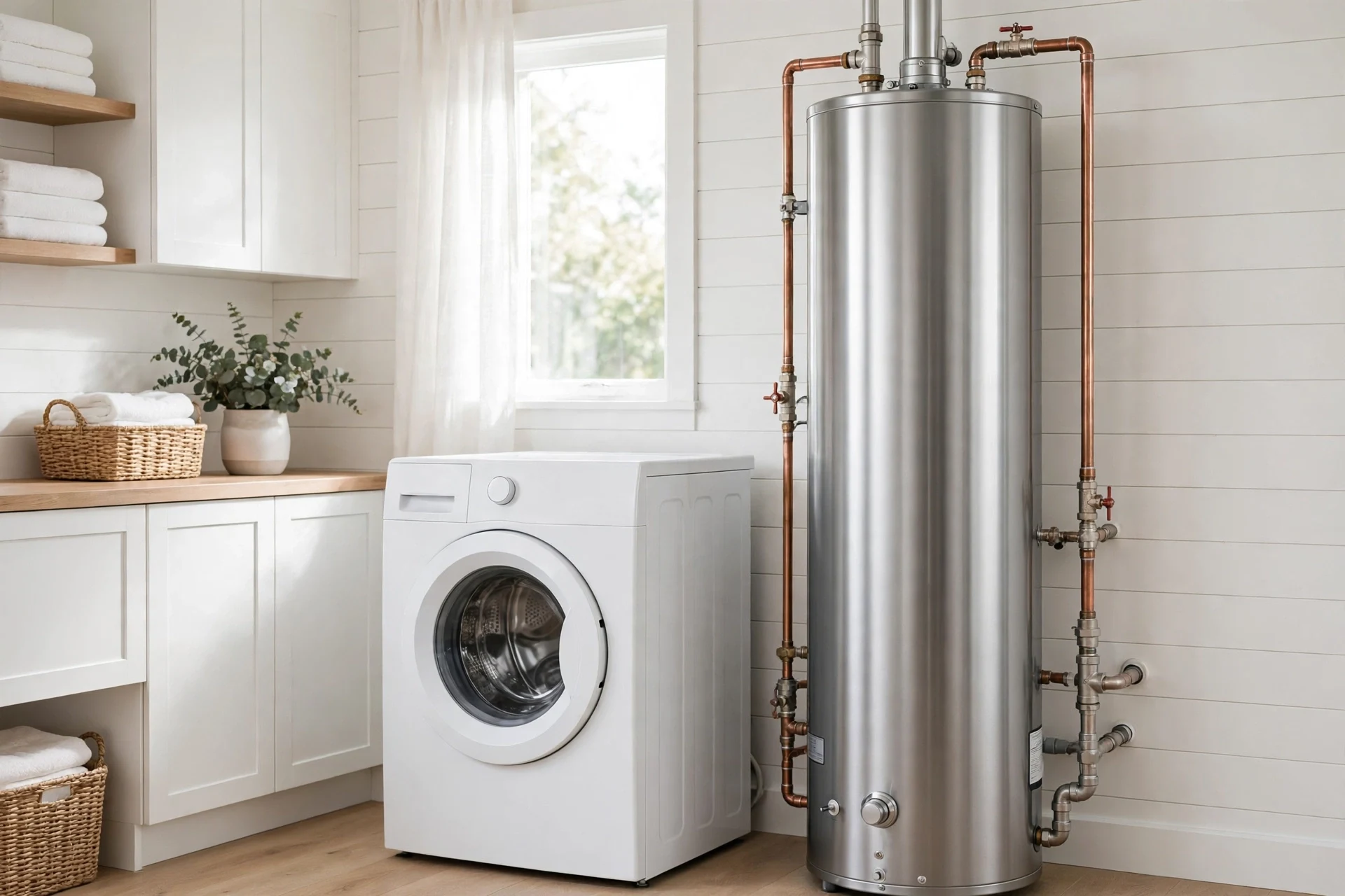 Bigger tank, hot water for everyone